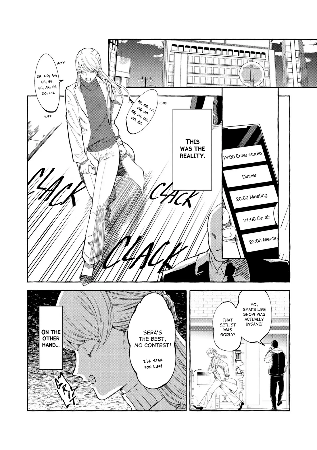 Oni Ure Idol Ga Kyou Mo Watashi Wo Oshitekuru - Chapter 1