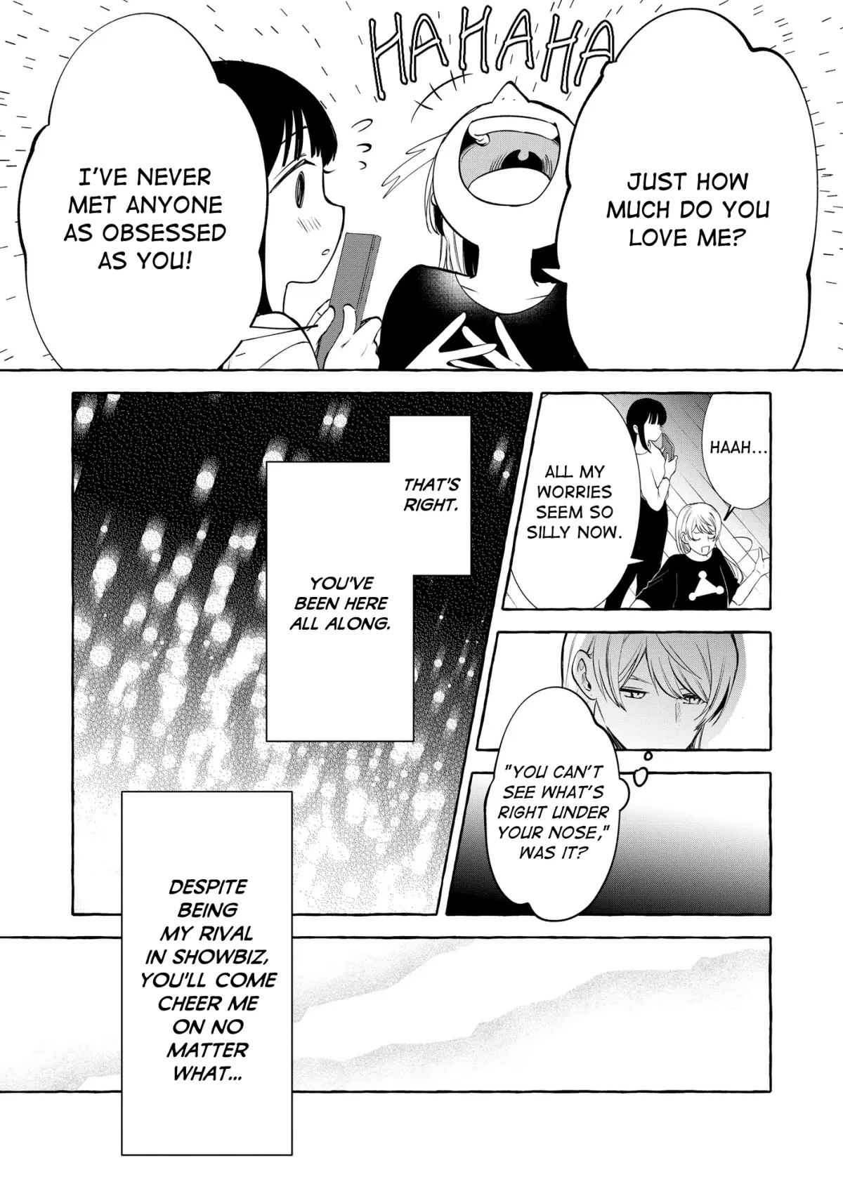 Oni Ure Idol Ga Kyou Mo Watashi Wo Oshitekuru - Chapter 8