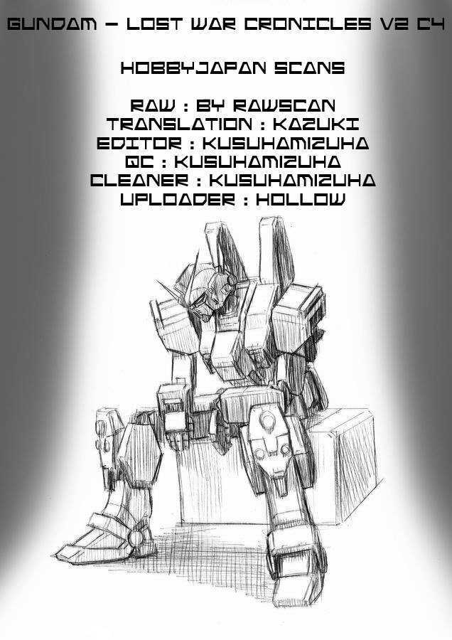 Kidou Senshi Gundam Senki: Lost War Chronicles - Vol.2 Chapter 4 : Will To Fight