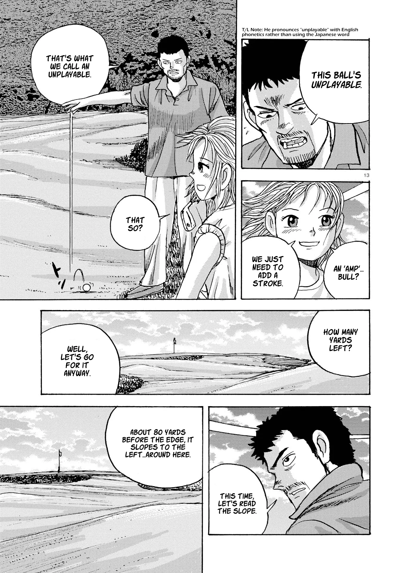 Ooi! Tonbo - Chapter 4: The Girl, The Sand, And The 3-Iron