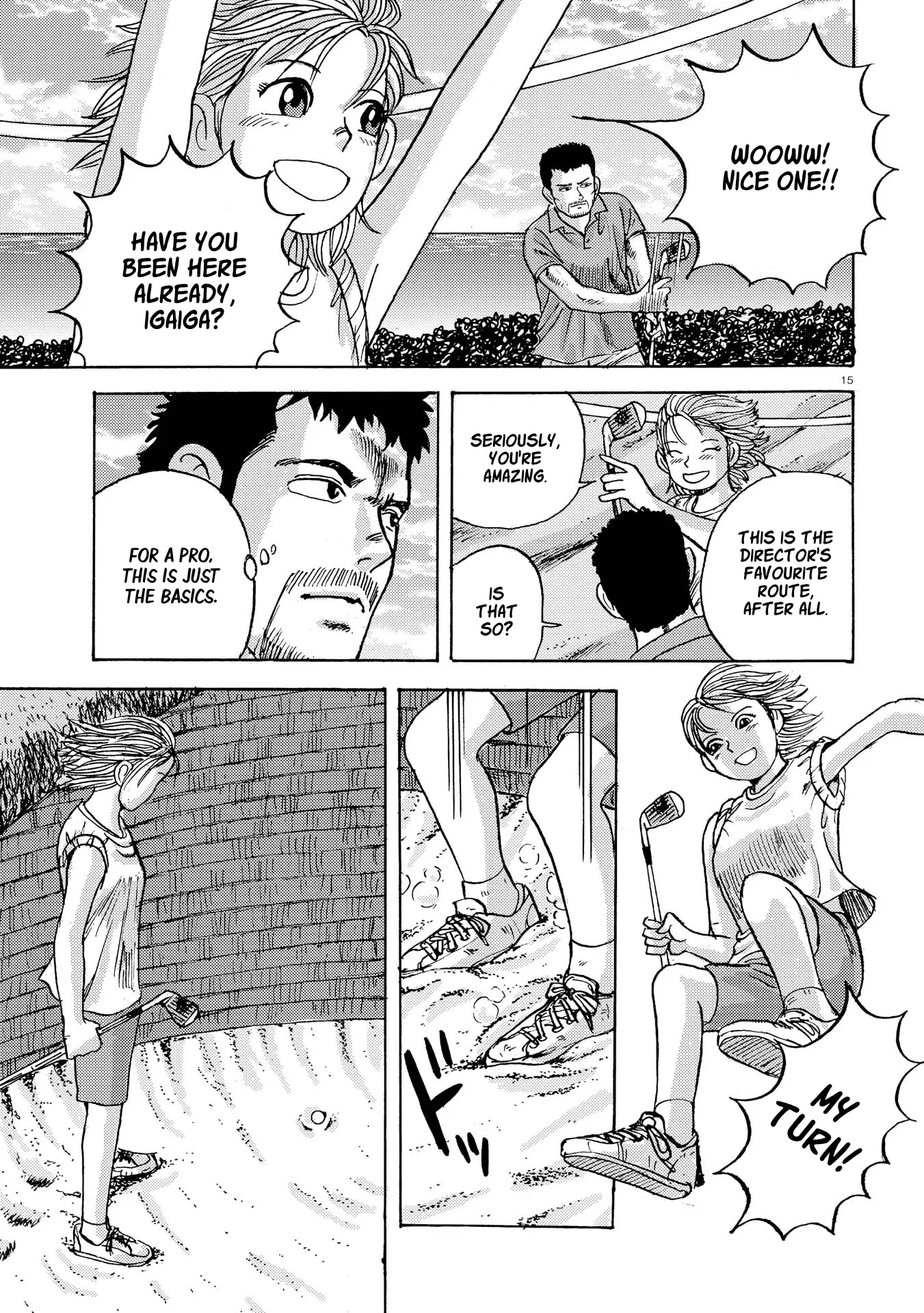 Ooi! Tonbo - Chapter 4: The Girl, The Sand, And The 3-Iron