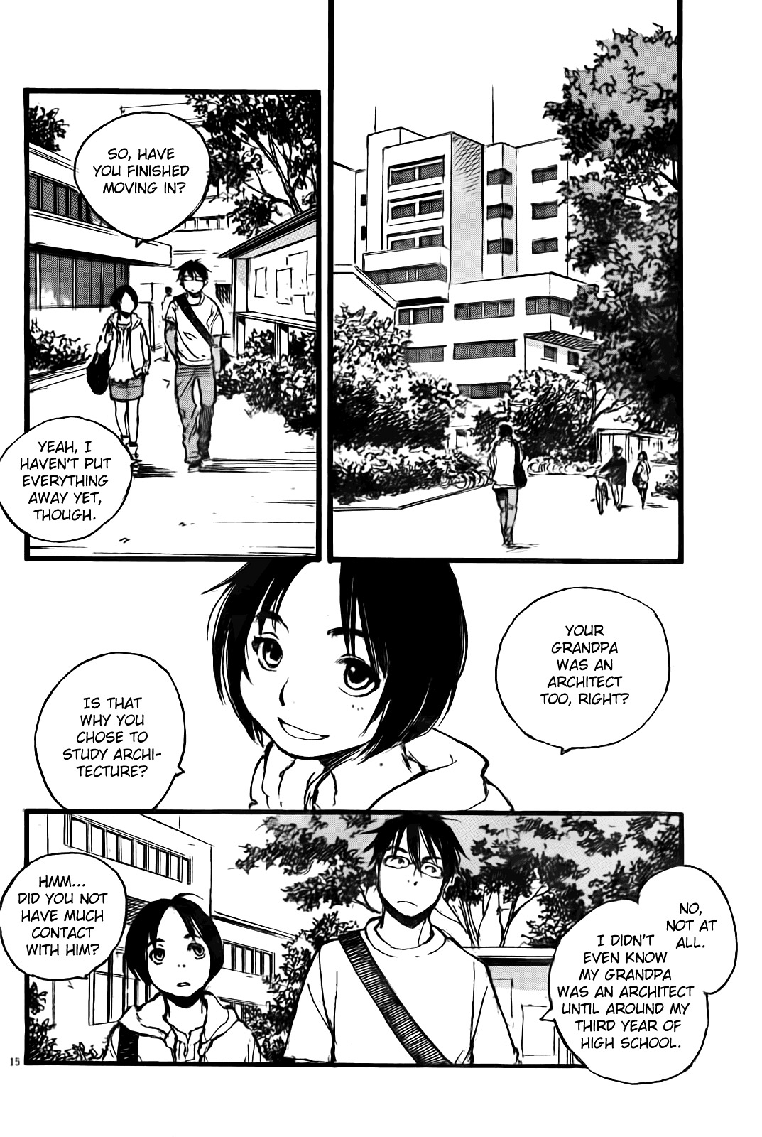 Mahoromi - Jikuu Kenchiku Genshitan - Chapter 1 : A House S Memories