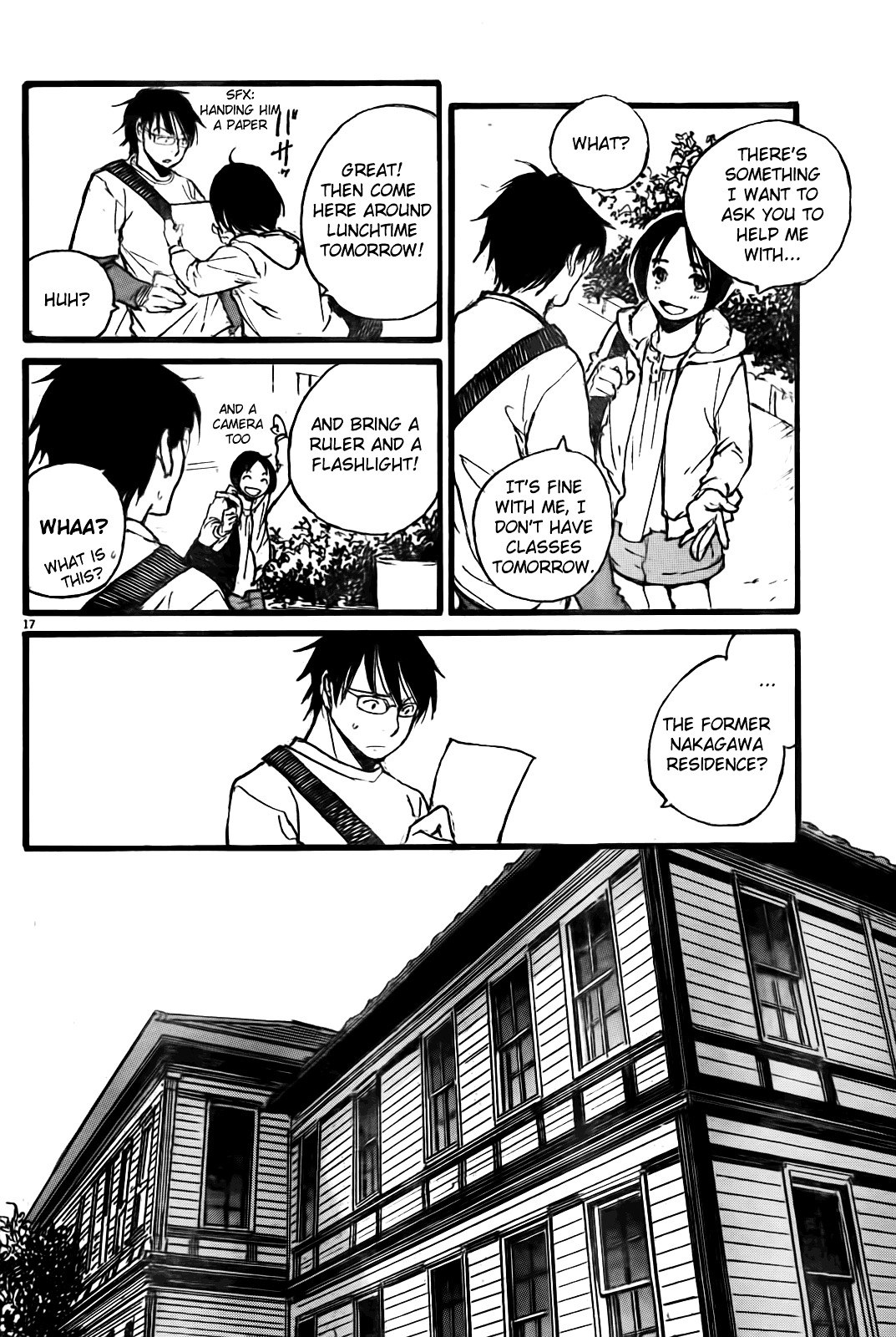 Mahoromi - Jikuu Kenchiku Genshitan - Chapter 1 : A House S Memories