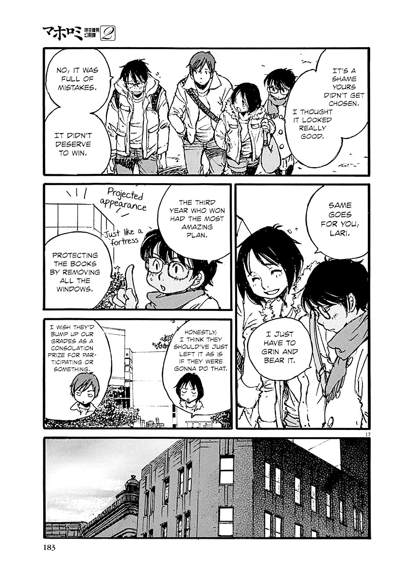 Mahoromi - Jikuu Kenchiku Genshitan - Vol.2 Chapter 15 : The Architecture Students #5