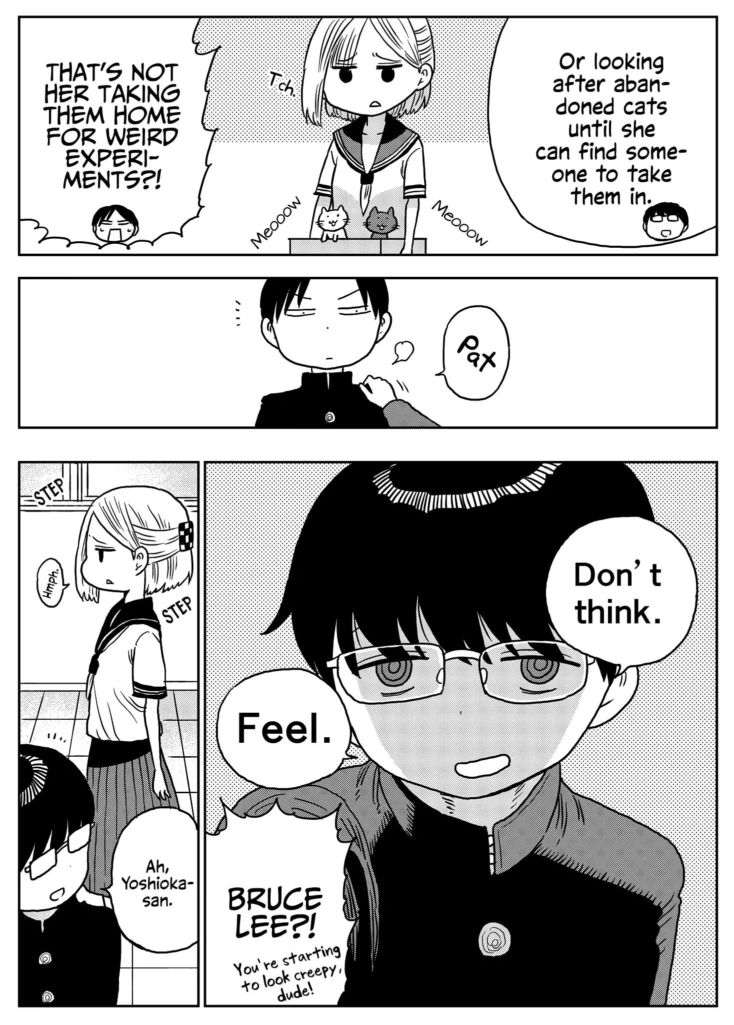 Yoshioka-San Is In A Bad Mood - Chapter 4