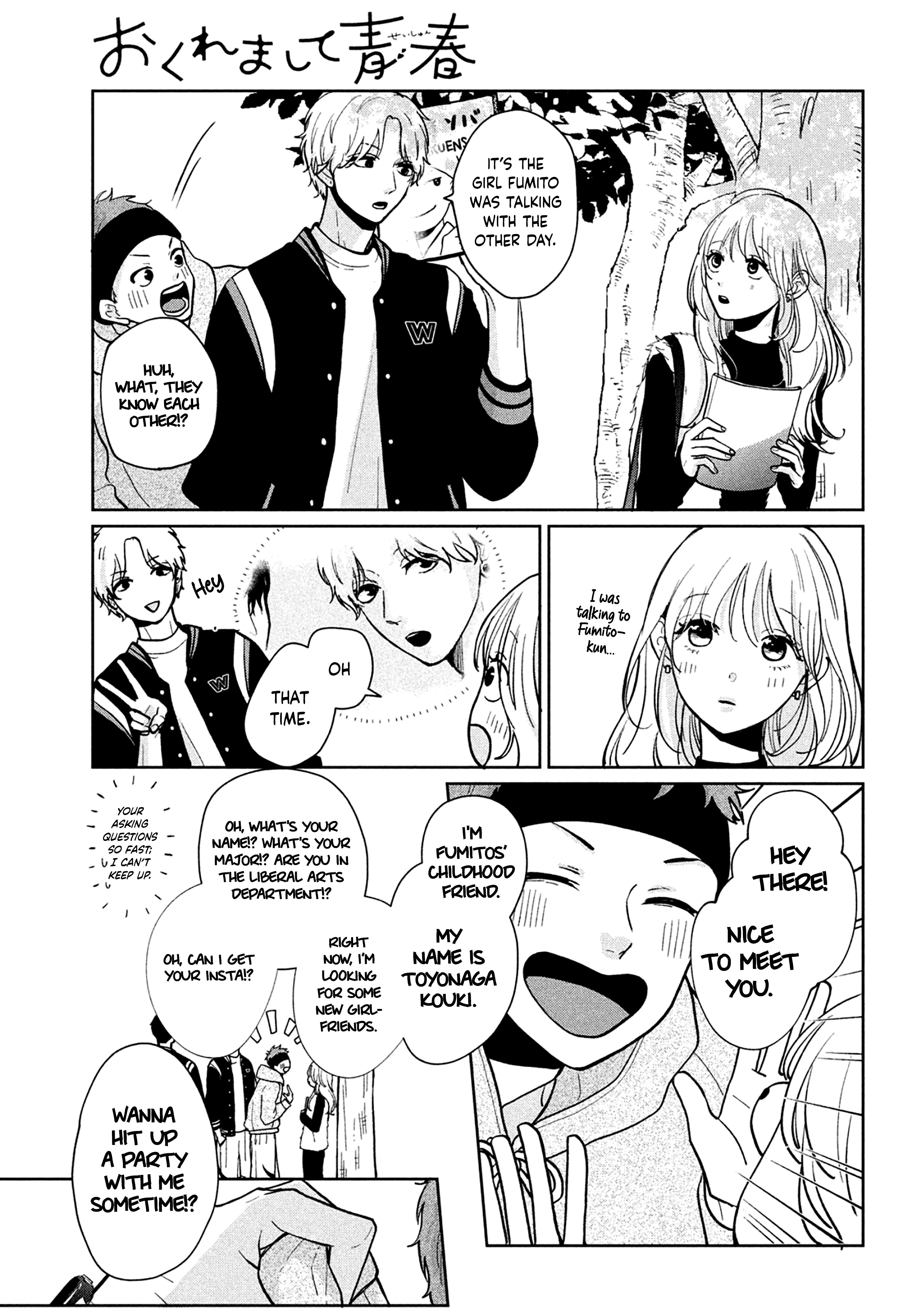 Okuremashite Seishun - Chapter 3