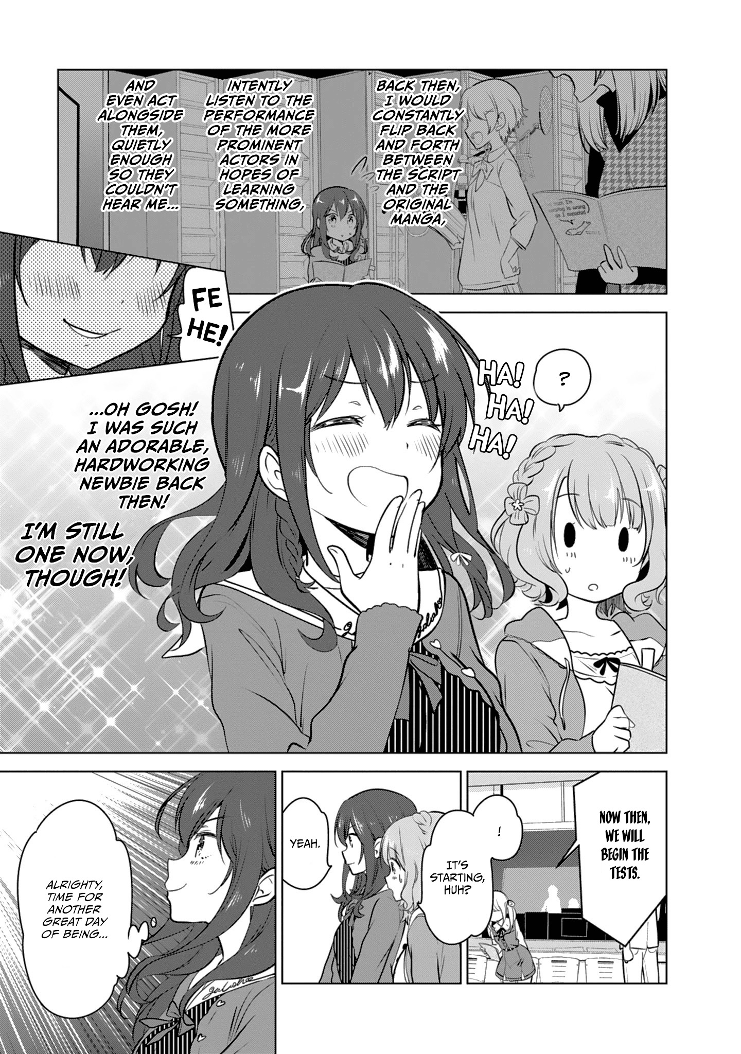 Girlish Number - Vol.1 Chapter 1 : Karasuma Chitose And Her Voice Gig