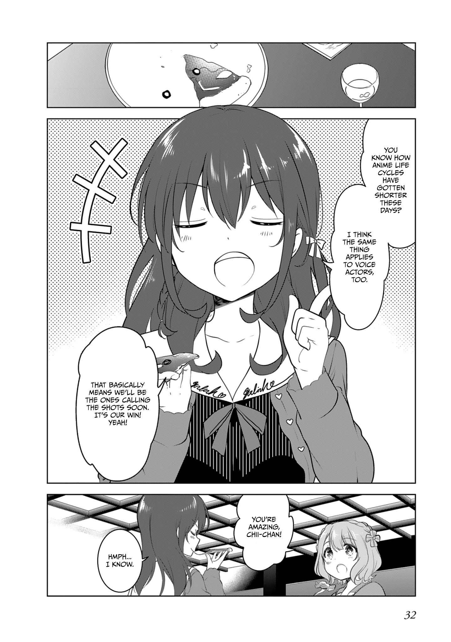 Girlish Number - Vol.1 Chapter 2 : A Dreaming Chitose And The Bitter Reality