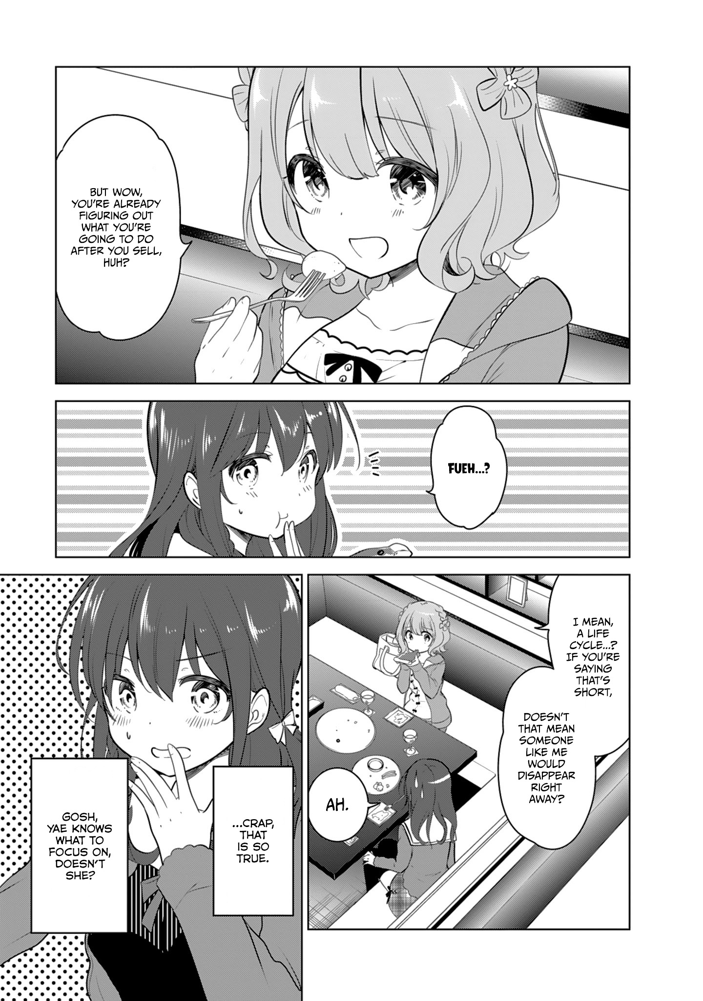 Girlish Number - Vol.1 Chapter 2 : A Dreaming Chitose And The Bitter Reality