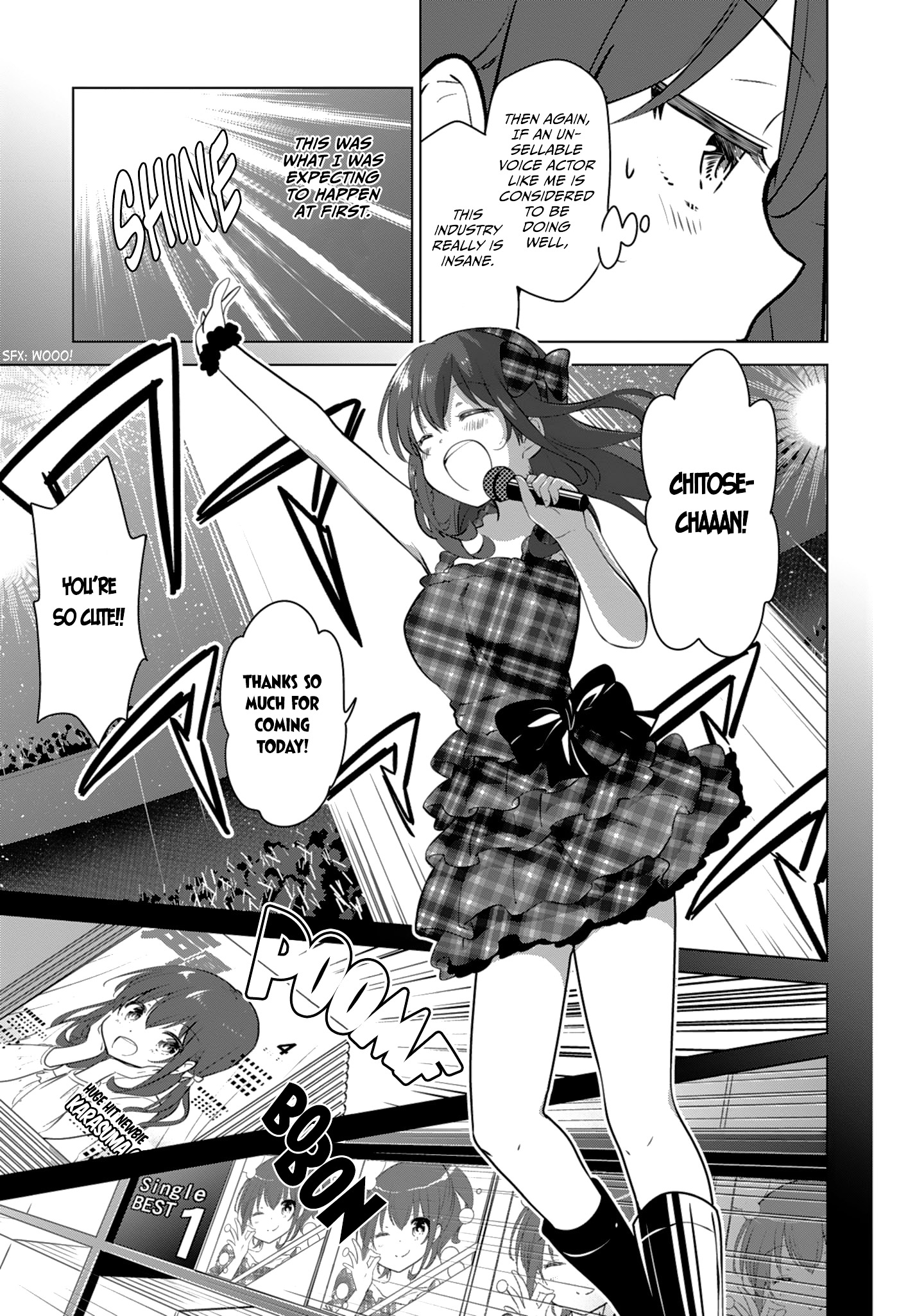 Girlish Number - Vol.1 Chapter 2 : A Dreaming Chitose And The Bitter Reality