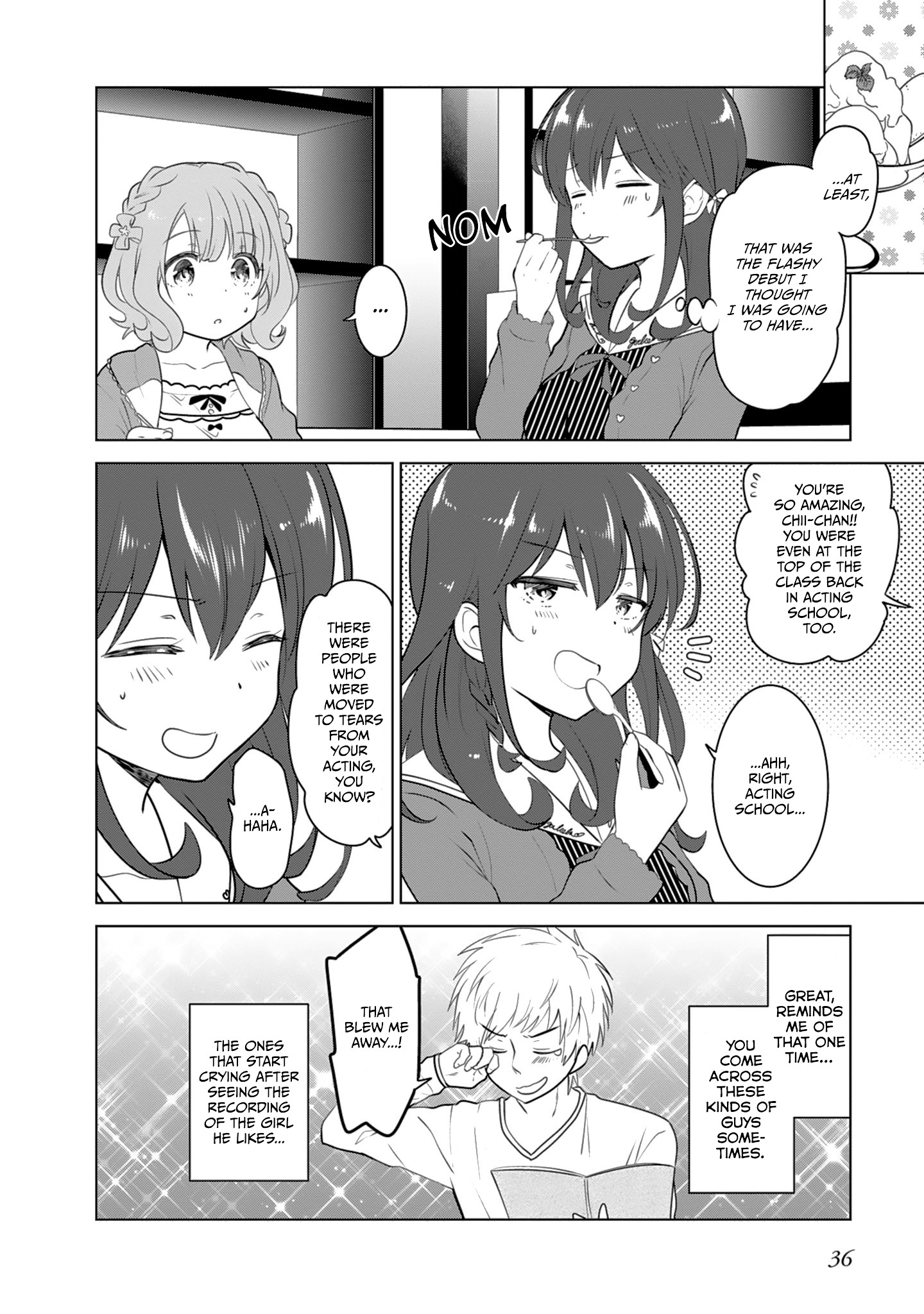 Girlish Number - Vol.1 Chapter 2 : A Dreaming Chitose And The Bitter Reality