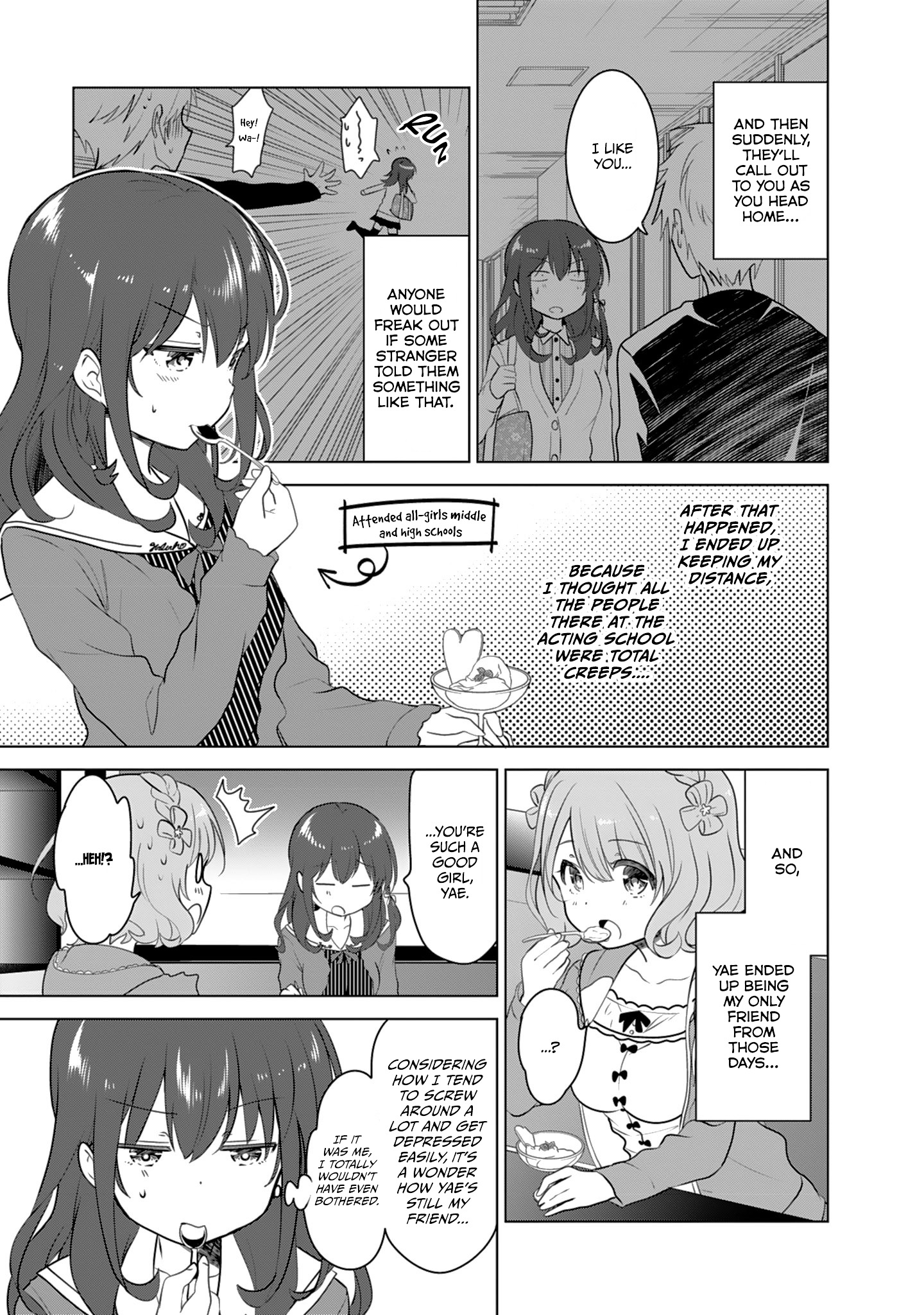 Girlish Number - Vol.1 Chapter 2 : A Dreaming Chitose And The Bitter Reality