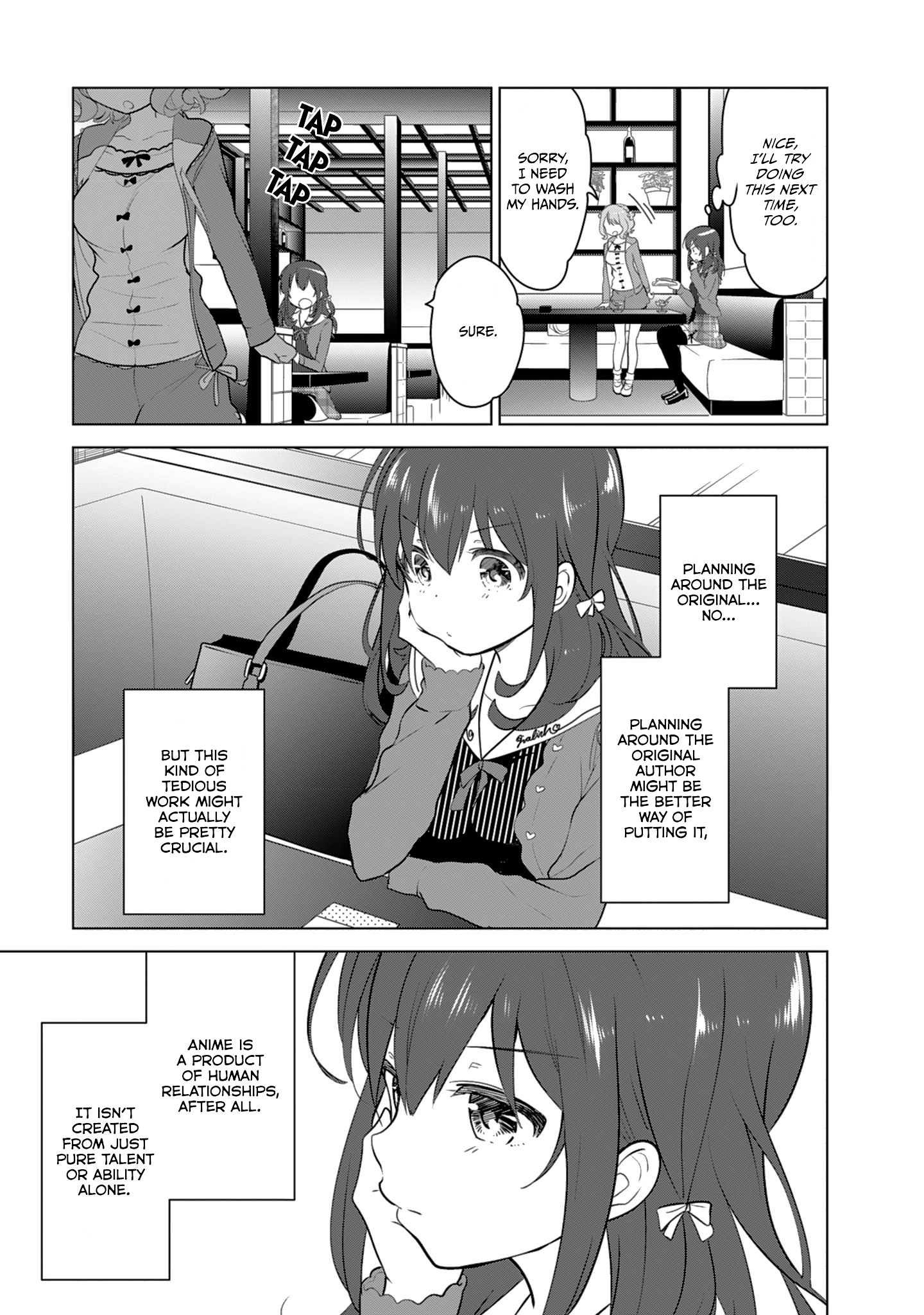 Girlish Number - Vol.1 Chapter 2 : A Dreaming Chitose And The Bitter Reality