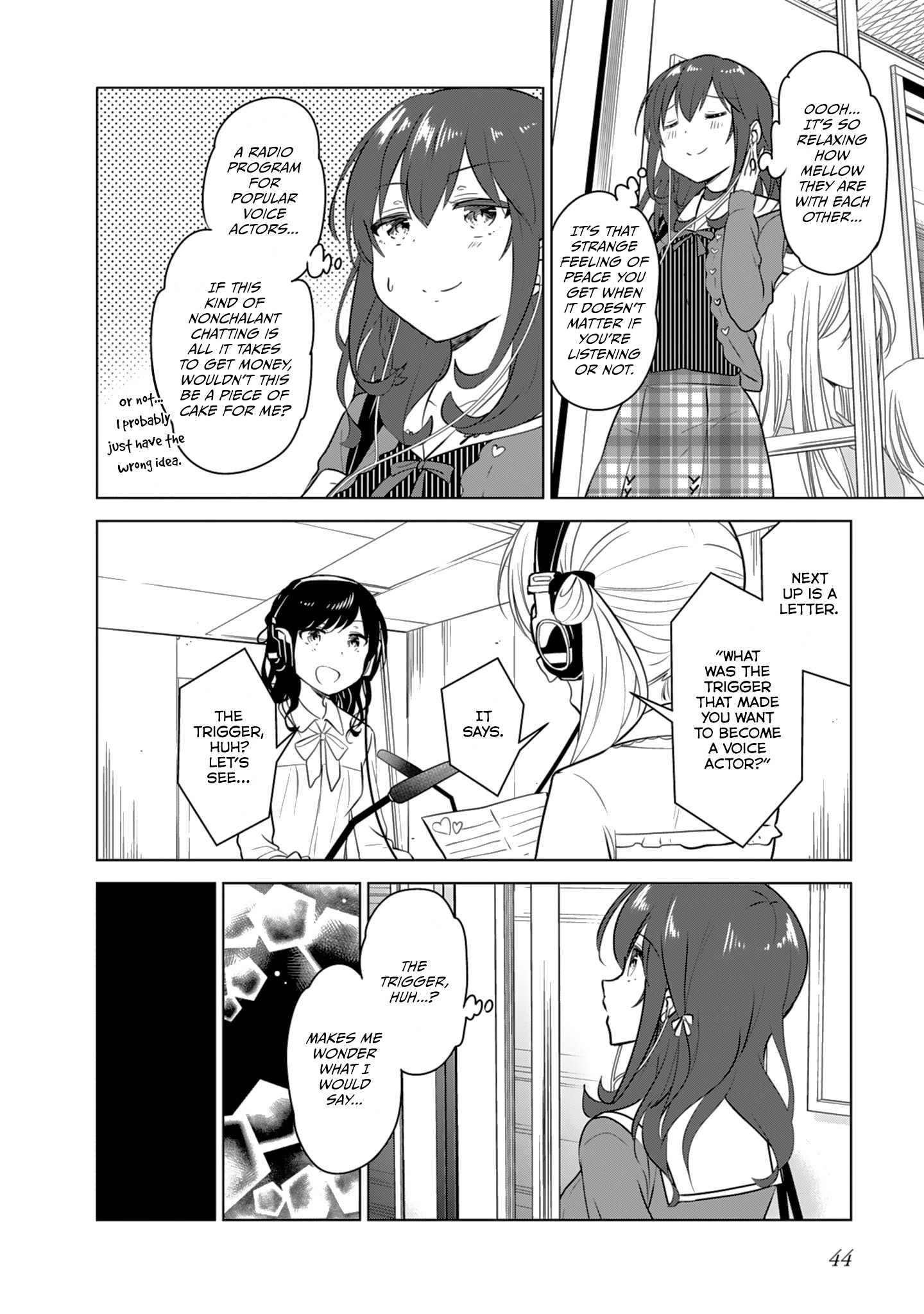 Girlish Number - Vol.1 Chapter 2 : A Dreaming Chitose And The Bitter Reality