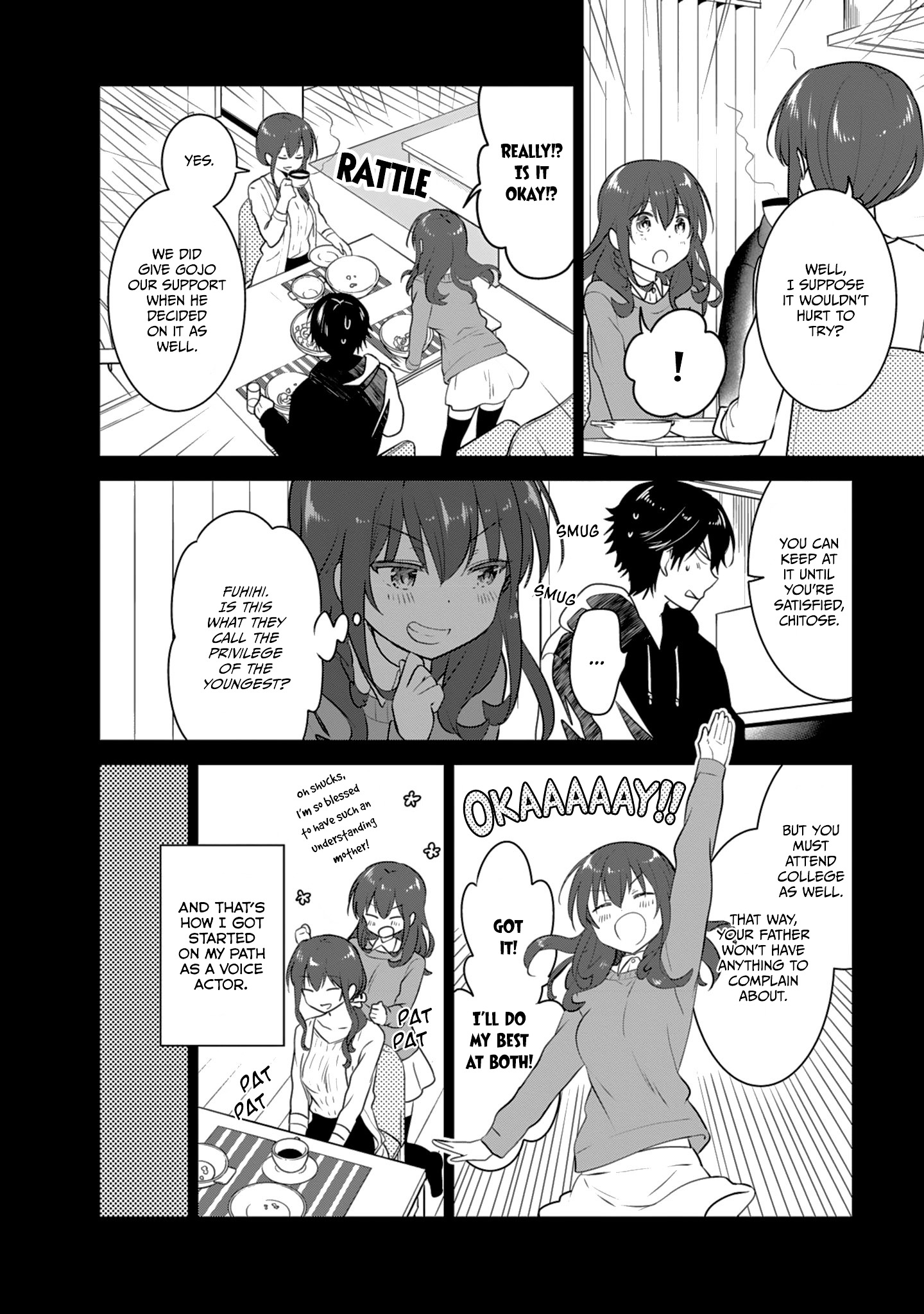 Girlish Number - Vol.1 Chapter 2 : A Dreaming Chitose And The Bitter Reality