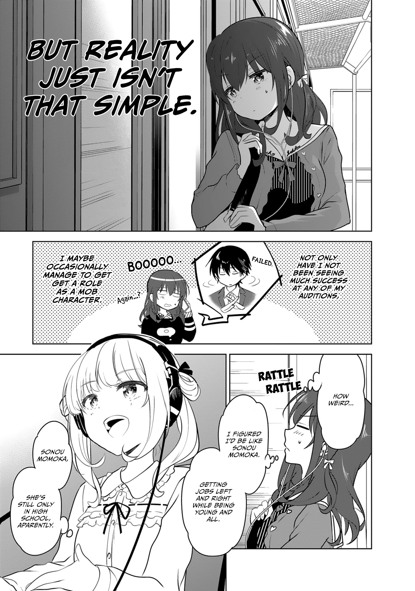 Girlish Number - Vol.1 Chapter 2 : A Dreaming Chitose And The Bitter Reality