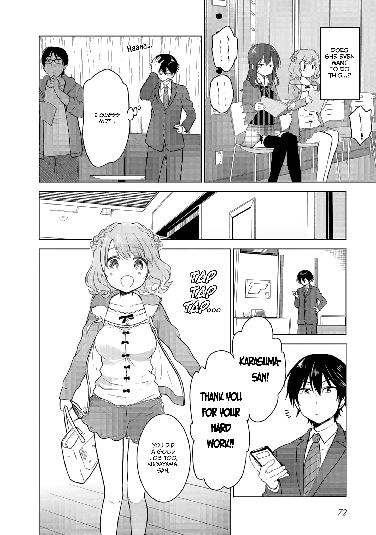 Girlish Number - Vol.1 Chapter 3 : A Cheeky Chitose And A Sighing Gojo