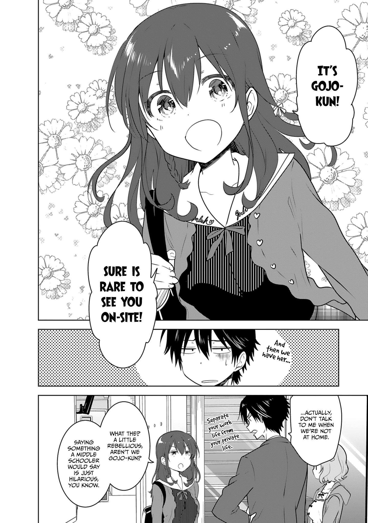 Girlish Number - Vol.1 Chapter 3 : A Cheeky Chitose And A Sighing Gojo