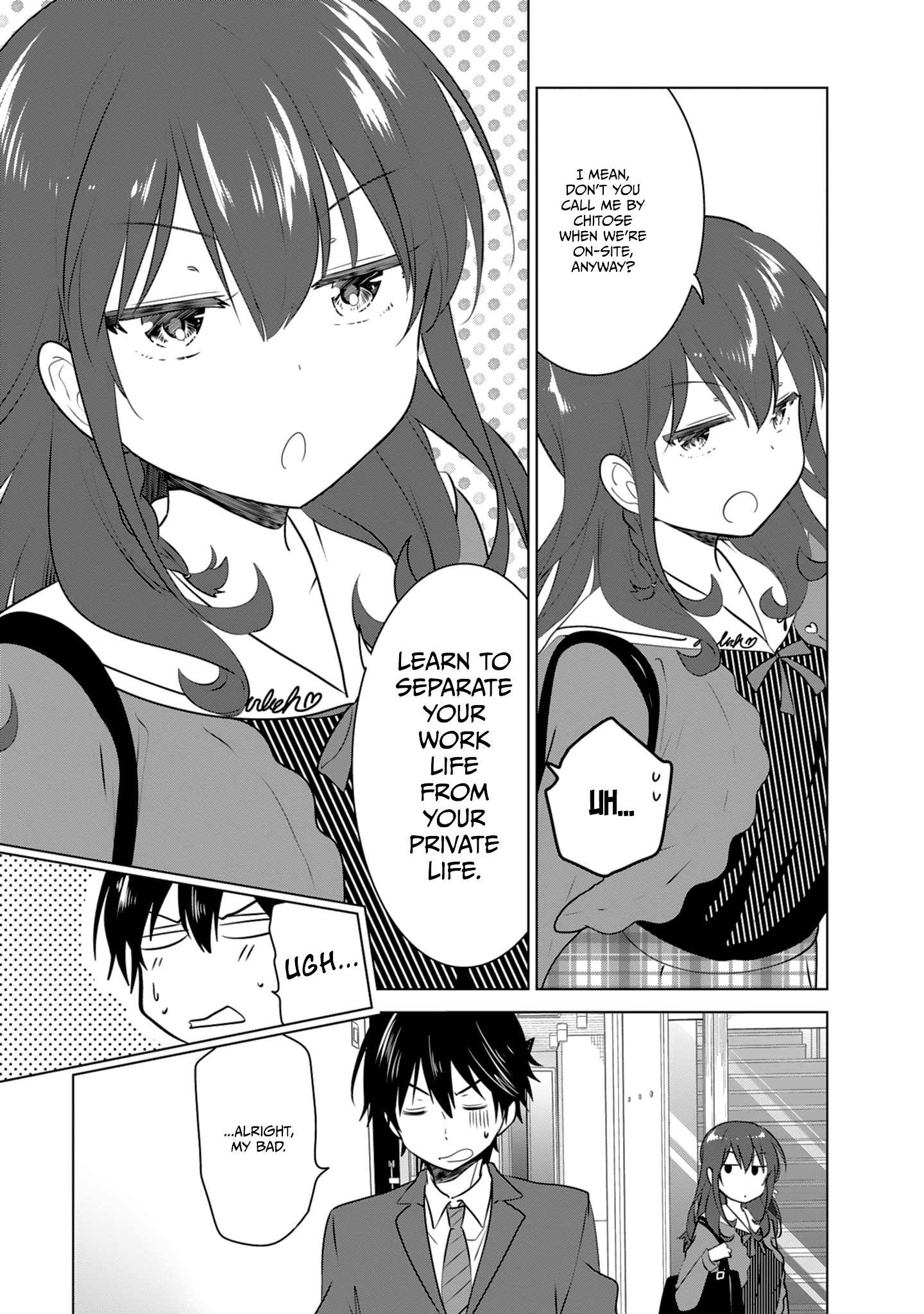 Girlish Number - Vol.1 Chapter 3 : A Cheeky Chitose And A Sighing Gojo