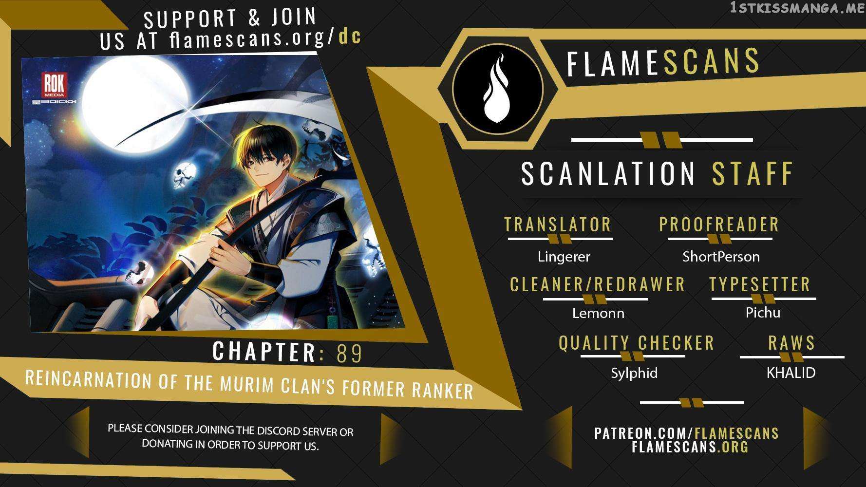 Reincarnation Of The Murim Clan's Former Ranker - Chapter 89