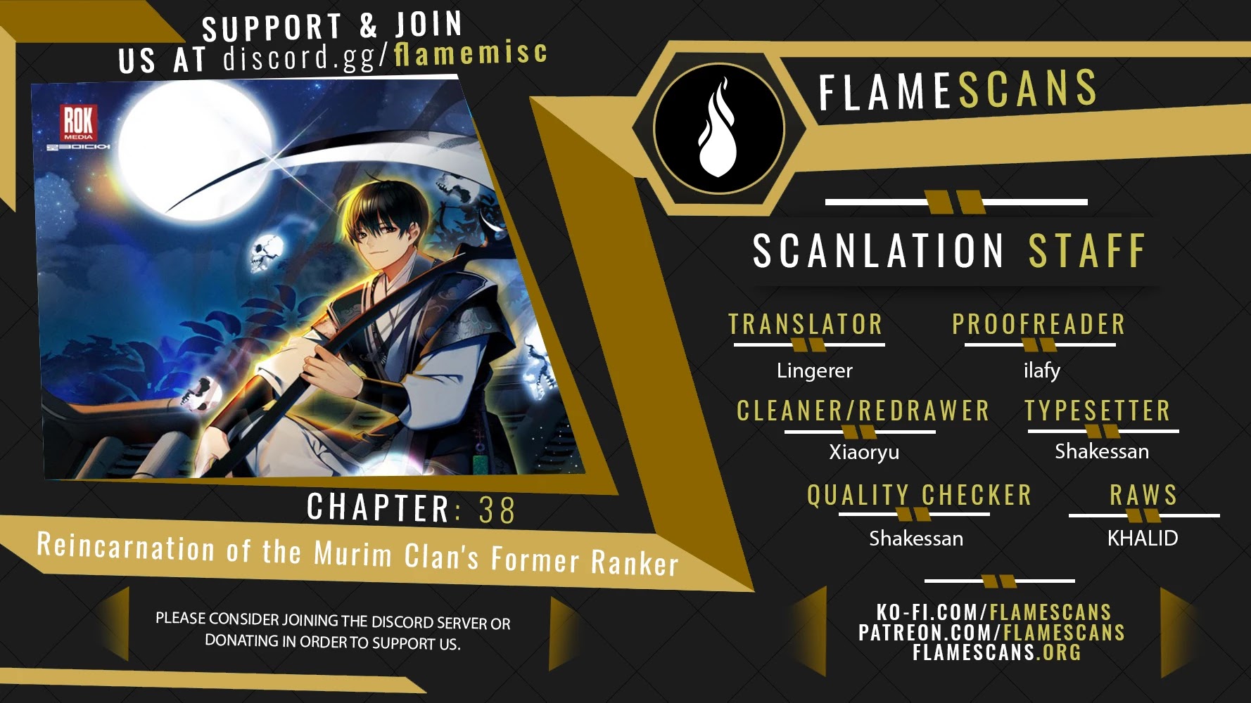 Reincarnation Of The Murim Clan's Former Ranker - Chapter 38