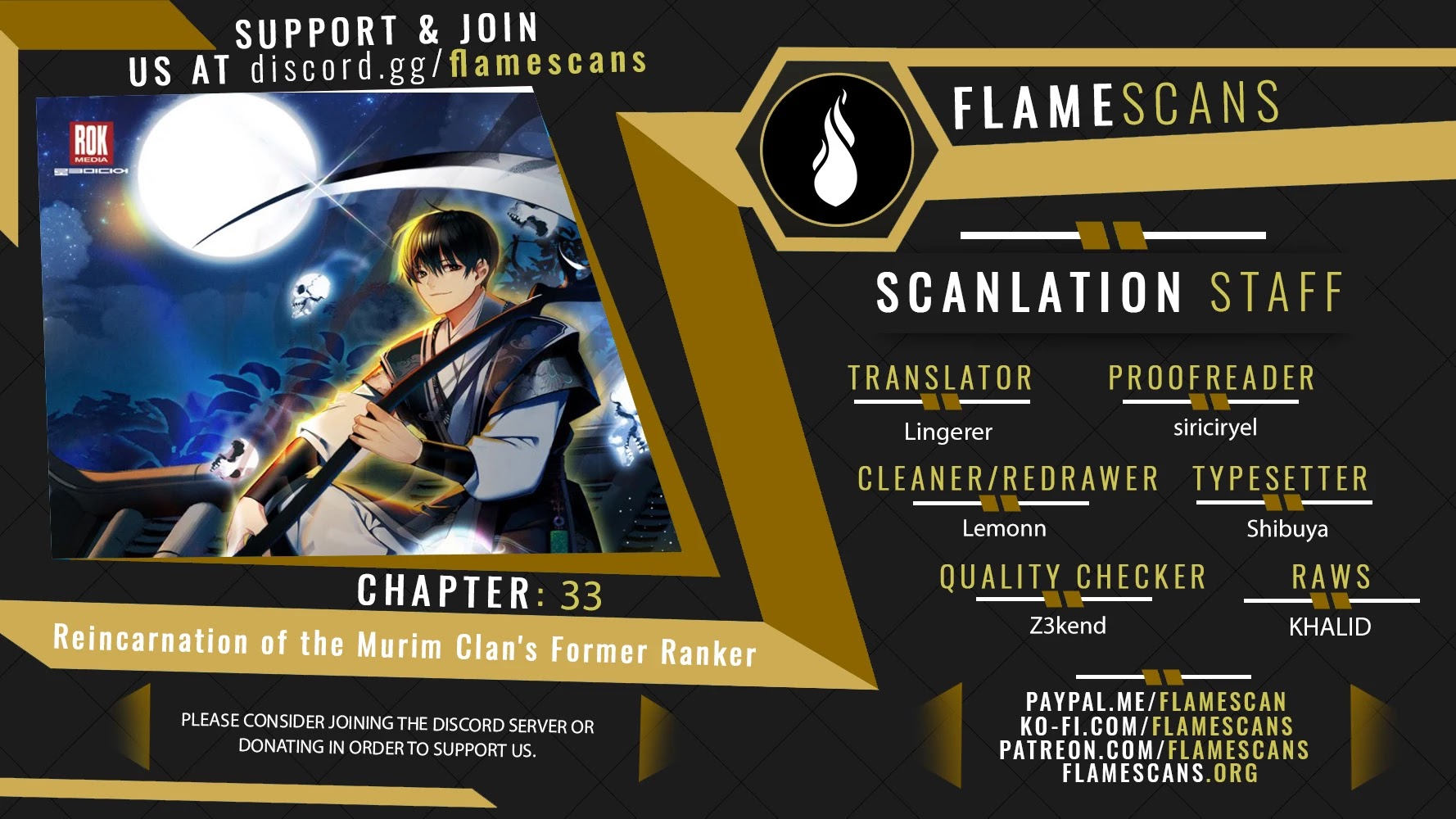 Reincarnation Of The Murim Clan's Former Ranker - Chapter 33