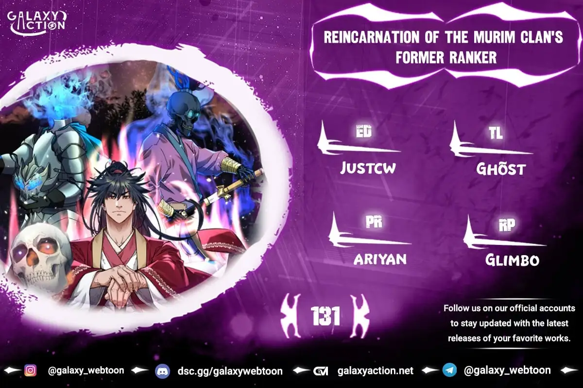 Reincarnation Of The Murim Clan's Former Ranker - Chapter 131