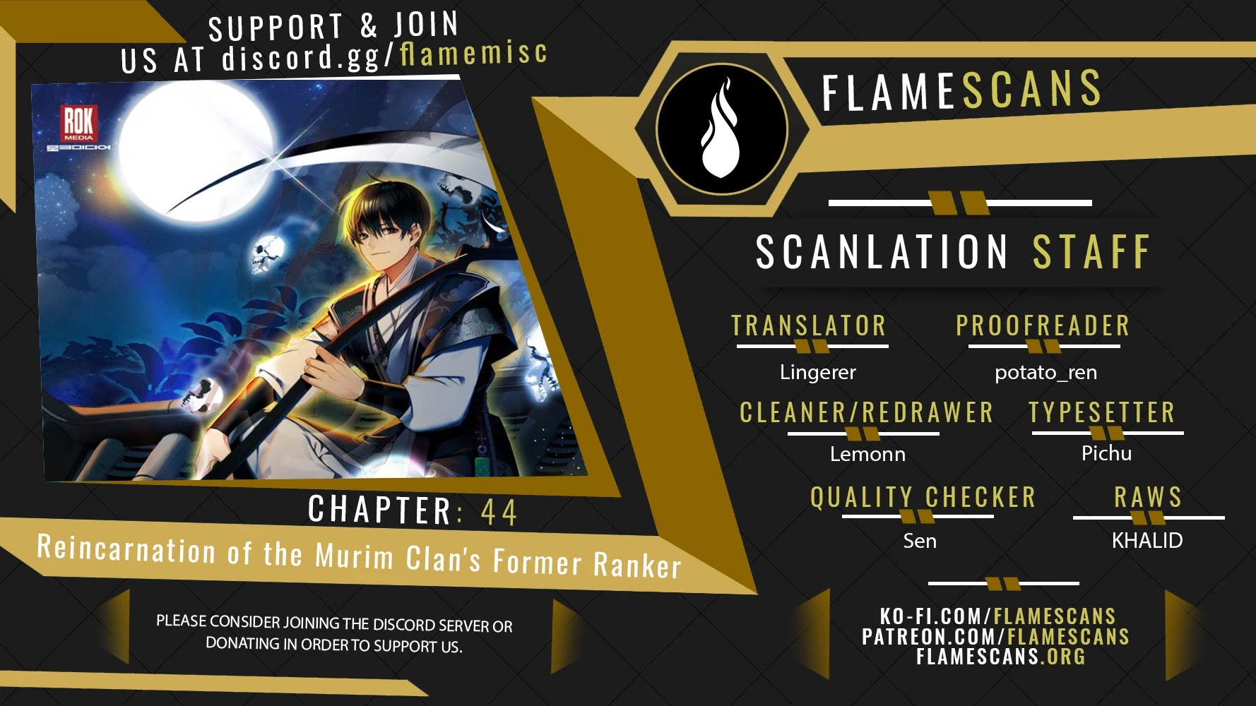 Reincarnation Of The Murim Clan's Former Ranker - Chapter 44