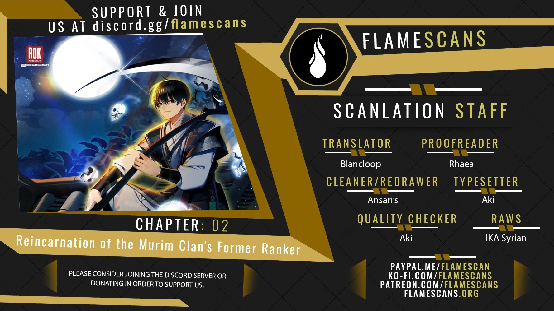 Reincarnation Of The Murim Clan's Former Ranker - Chapter 2