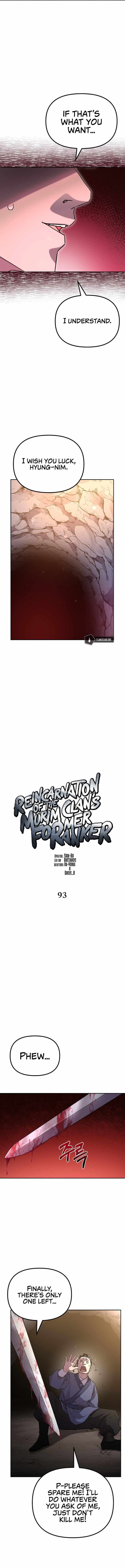 Reincarnation Of The Murim Clan's Former Ranker - Chapter 93