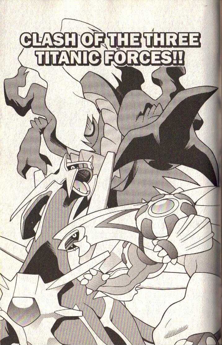 Pokemon: The Rise Of Darkrai - Vol.1 Chapter 4 : Clash Of The Three Titanic Forces!!