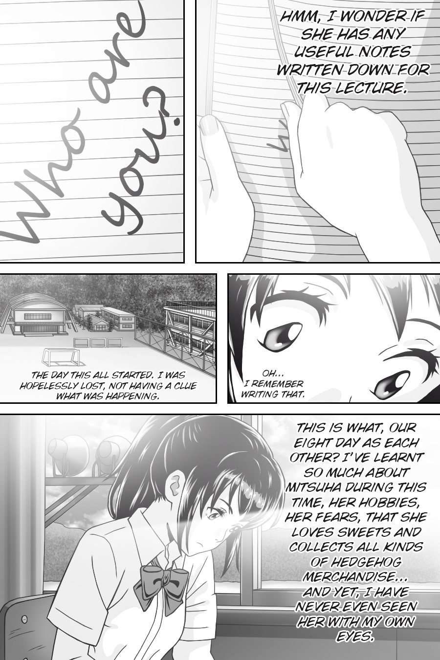 Kimi No Na Wa -  Thoughts & Dreams (Doujinshi) - Vol.2 Chapter 8: Intertwined