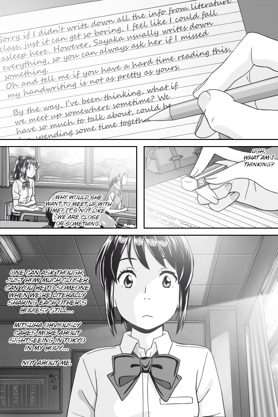 Kimi No Na Wa -  Thoughts & Dreams (Doujinshi) - Vol.2 Chapter 8: Intertwined