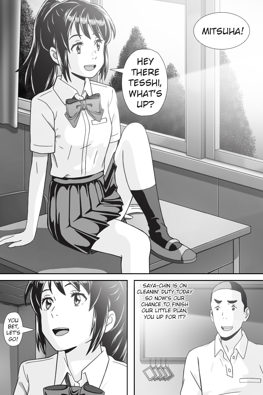 Kimi No Na Wa -  Thoughts & Dreams (Doujinshi) - Vol.2 Chapter 8: Intertwined