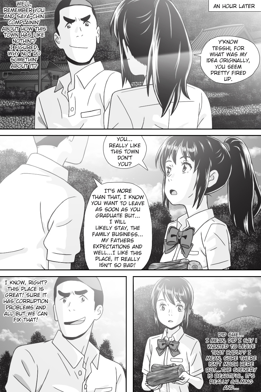 Kimi No Na Wa -  Thoughts & Dreams (Doujinshi) - Vol.2 Chapter 8: Intertwined