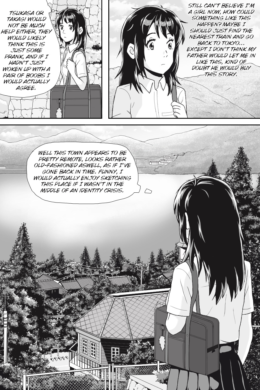 Kimi No Na Wa -  Thoughts & Dreams (Doujinshi) - Vol.1 Chapter 1: Who Are You?