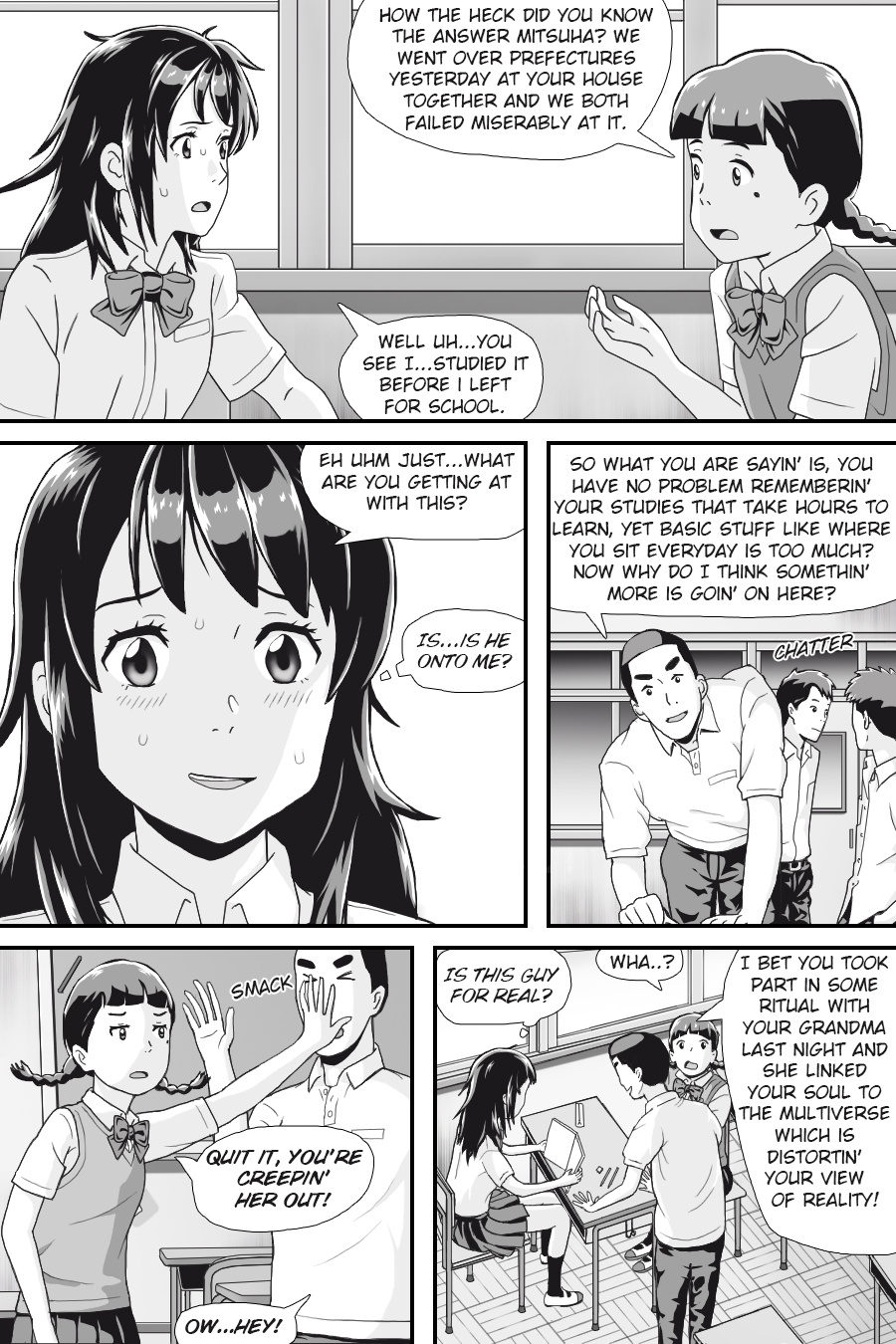 Kimi No Na Wa -  Thoughts & Dreams (Doujinshi) - Vol.1 Chapter 1: Who Are You?