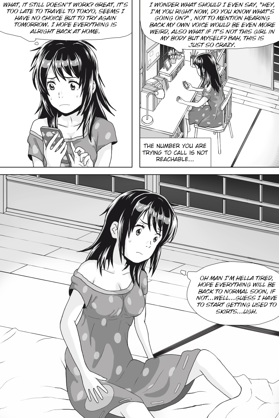 Kimi No Na Wa -  Thoughts & Dreams (Doujinshi) - Vol.1 Chapter 1: Who Are You?