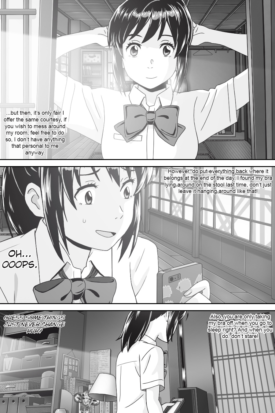 Kimi No Na Wa -  Thoughts & Dreams (Doujinshi) - Vol.2 Chapter 7: Friendship