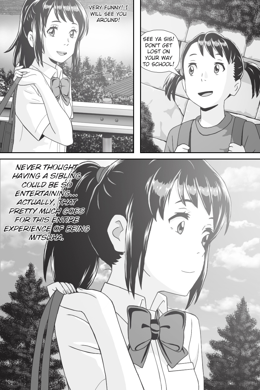 Kimi No Na Wa -  Thoughts & Dreams (Doujinshi) - Vol.2 Chapter 7: Friendship