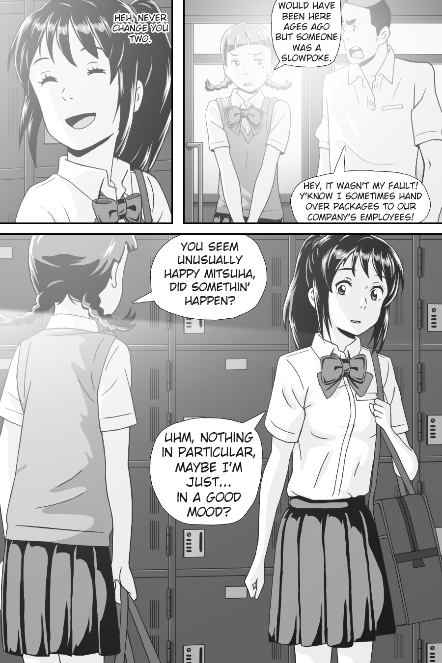 Kimi No Na Wa -  Thoughts & Dreams (Doujinshi) - Vol.2 Chapter 7: Friendship