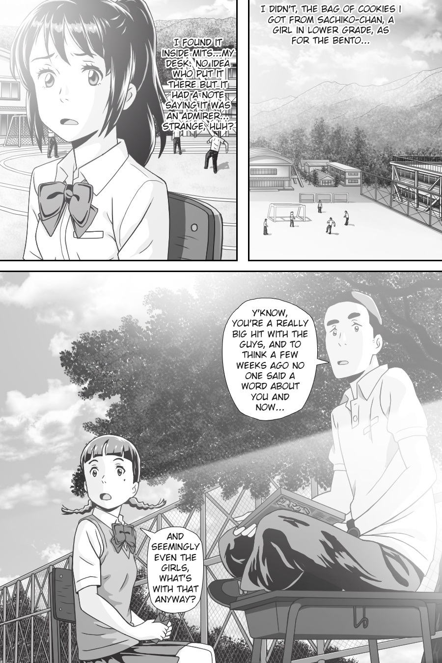 Kimi No Na Wa -  Thoughts & Dreams (Doujinshi) - Vol.2 Chapter 7: Friendship