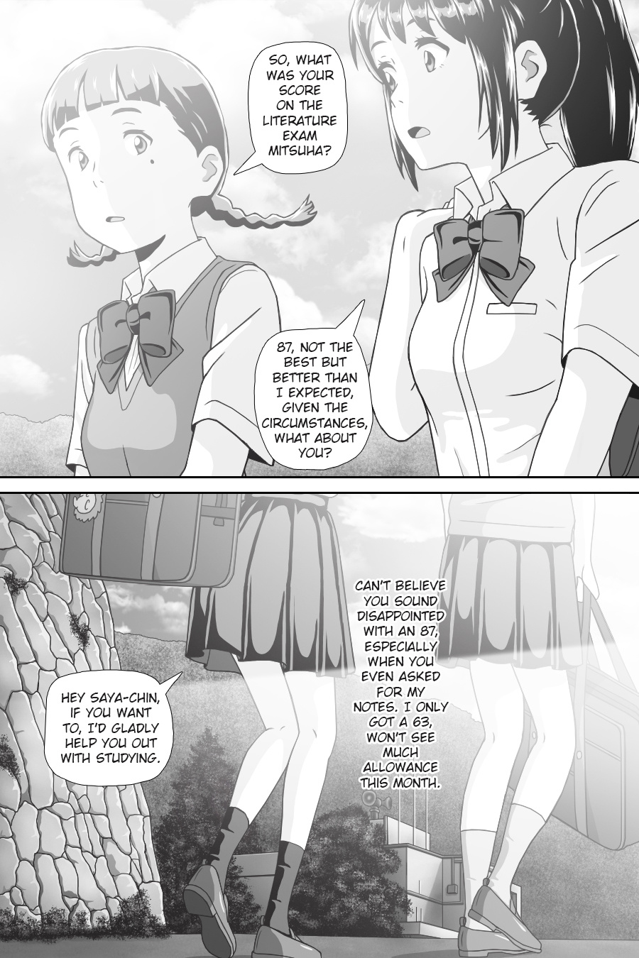 Kimi No Na Wa -  Thoughts & Dreams (Doujinshi) - Vol.2 Chapter 7: Friendship