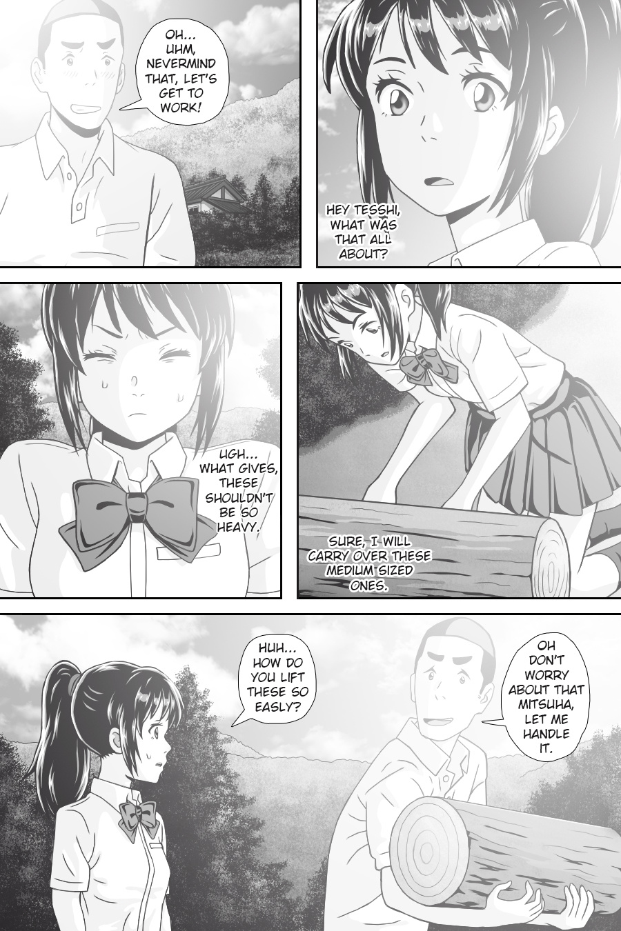 Kimi No Na Wa -  Thoughts & Dreams (Doujinshi) - Vol.2 Chapter 7: Friendship