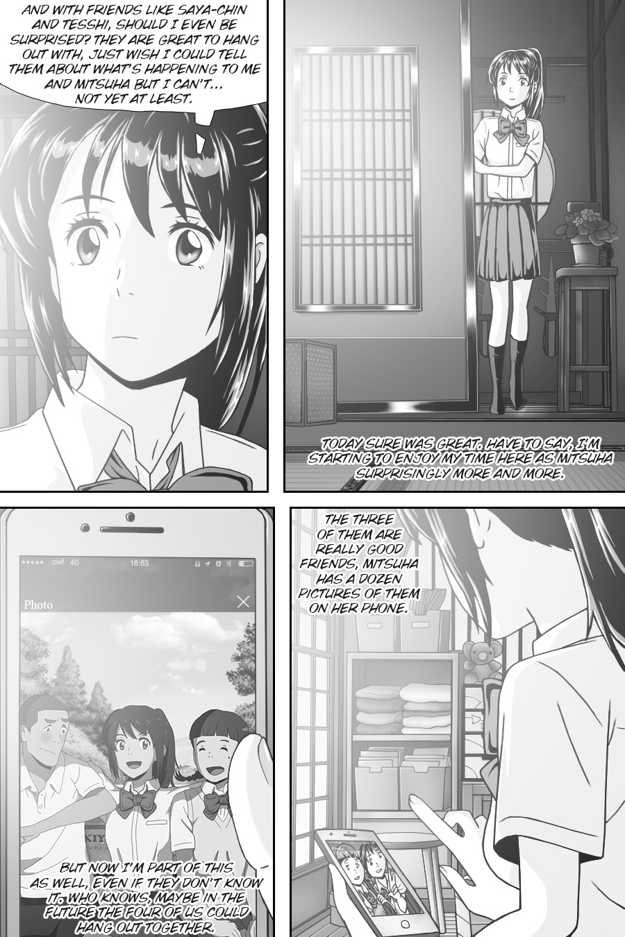 Kimi No Na Wa -  Thoughts & Dreams (Doujinshi) - Vol.2 Chapter 7: Friendship