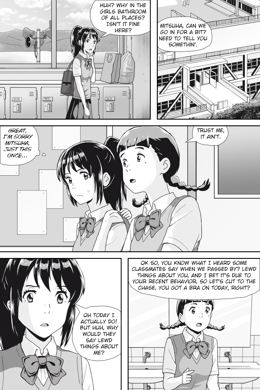 Kimi No Na Wa -  Thoughts & Dreams (Doujinshi) - Vol.1 Chapter 4: The Struggle