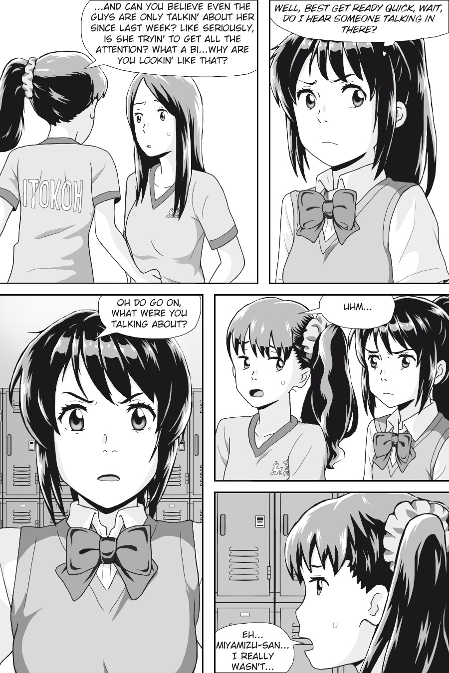 Kimi No Na Wa -  Thoughts & Dreams (Doujinshi) - Vol.1 Chapter 4: The Struggle