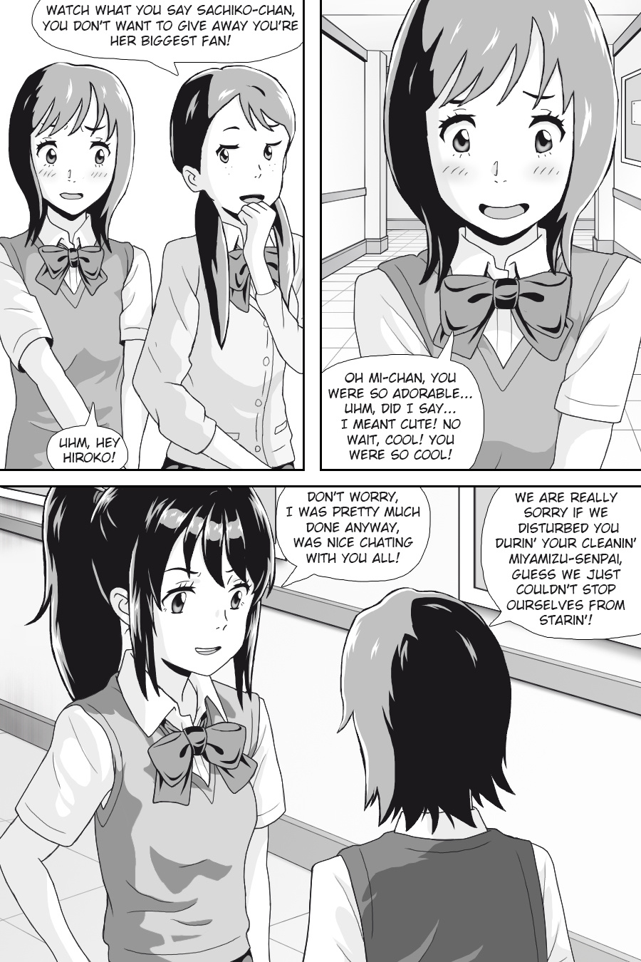 Kimi No Na Wa -  Thoughts & Dreams (Doujinshi) - Vol.1 Chapter 4: The Struggle