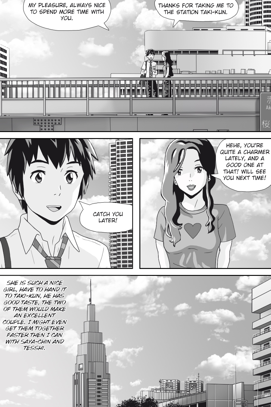 Kimi No Na Wa -  Thoughts & Dreams (Doujinshi) - Vol.1 Chapter 4: The Struggle