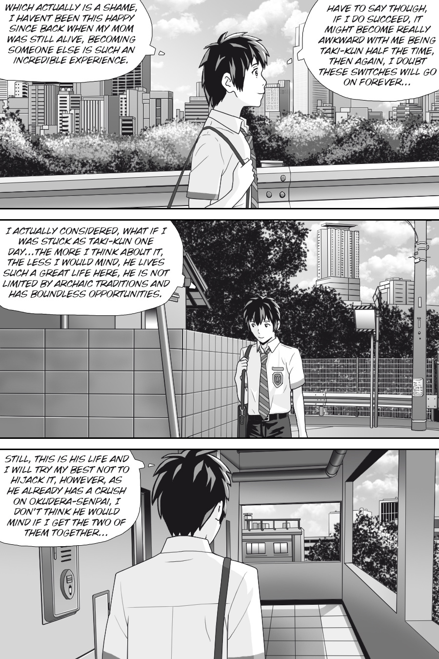 Kimi No Na Wa -  Thoughts & Dreams (Doujinshi) - Vol.1 Chapter 4: The Struggle